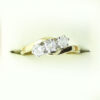 18ct Yellow Gold Diamond Three Stone Ring