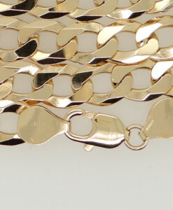 9ct Gold Curb Link Chain 22