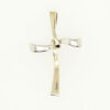 Contemporary 9ct Solid Gold Cross