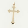 Vintage 9ct Solid Gold Cross London 1972