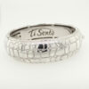 TI Sento Sterling Silver Snake skin Bangle