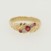 Antique 18ct Gold Diamond and Ruby Ring circa 1900