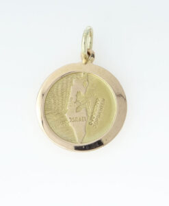 Vintage Georg Jensen 9ct Gold Star Of David Pendant