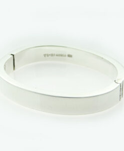 STERLING SILVER TA-199 TAXCO HEAVY HINGED BANGLE BRACELET 925 MEXICO