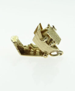 9ct Gold Noah's Ark Charm
