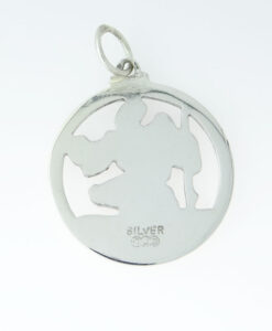 Sterling Silver Saint Christopher Pendant by Georg Jensen