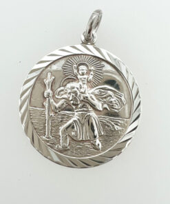 Vintage Sterling Silver Concorde Saint Christopher