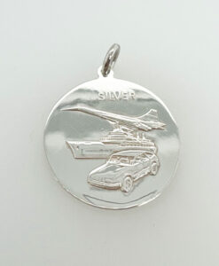 Vintage Sterling Silver Concorde Saint Christopher