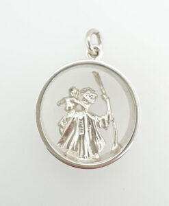 Vintage Sterling Silver Saint Christopher