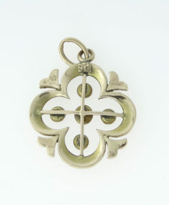 Antique 9ct Gold Pearl Pendant c1900