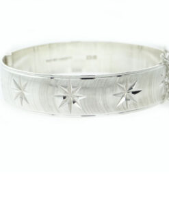 Vintage 1967 STAR Sterling Silver Bangle