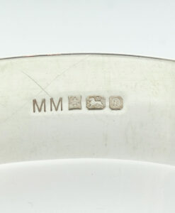 Vintage 1967 Sterling Silver Star Bangle