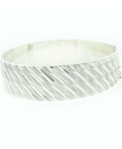 Vintage Solid Sterling Silver Bangle