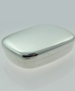 Antique Solid Sterling Silver Pill Box