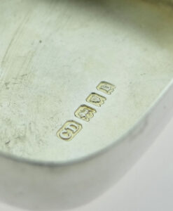 Antique Solid Sterling Silver Pill Box