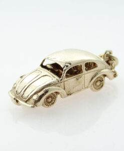 Vintage 9ct Gold VW Beetle Car Charm