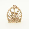 Vintage 9ct Gold Bird Cage Charm