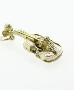 Vintage 9ct Gold Violin Charm