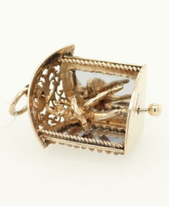 Vintage 9ct Gold Dancing Ballerina Charm