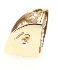 Vintage 9ct Gold Dancing Ballerina Charm