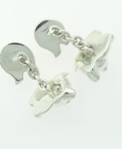 Sterling Silver Pig Cufflinks by Links of London