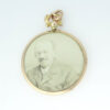 Antique 9ct Rose Gold Open Picture Locket