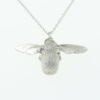 Silver Bumblebee Necklace by Alex Monroe