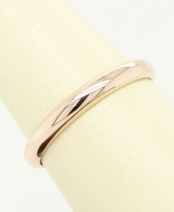 Vintage 9ct Rose Gold Wedding Ring H/M Birmingham 1940