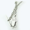 Antique Sterling Silver Albert Chain