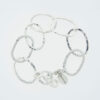Silvarious Sterling Silver Loop Bracelet