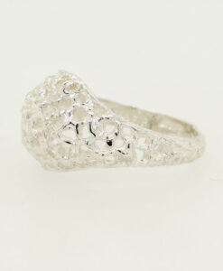 Vintage Silver Dome Ring