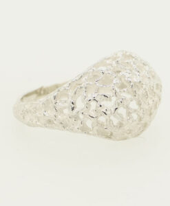 Vintage Sterling Silver Dome Ring
