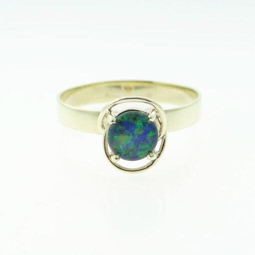 Australian 9ct Gold Opal Ring