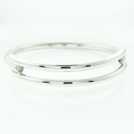 925 Round Sterling Silver Bangle