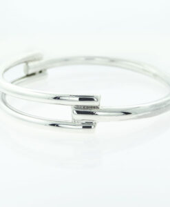 925 Round Sterling Silver Bangle