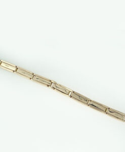 Vintage 9ct Rose Gold Watch Strap Bracelet