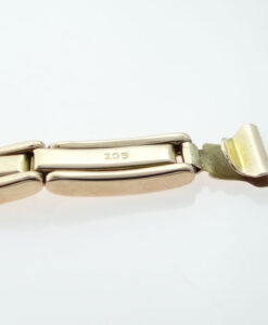 Vintage 9ct Rose Gold Watch Strap Bracelet