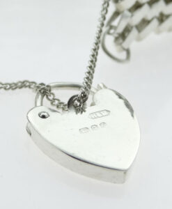 Vintage Sterling Silver Seven Bar Gate Bracelet