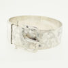 Vintage Silver Buckle Bangle