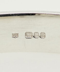 Mens Sterling Silver Curb Chain ID Bracelet