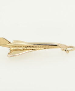 Vintage 9ct Gold Concorde Charm - London 1968