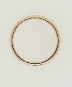 9ct Rose Gold Wedding Ring H/M Birmingham 1931