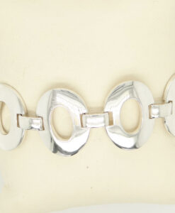 Sterling Silver Large Oval Link Bracelet
