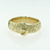 Antique 18ct Gold Buckle Ring c1900