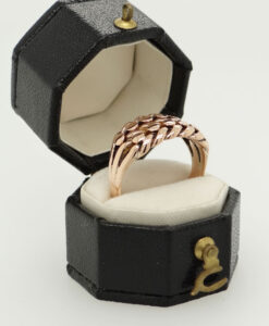 9ct Rose Gold Keeper Ring