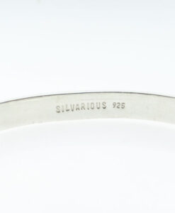 Sterling Silver Polo Bangle by Silvarious