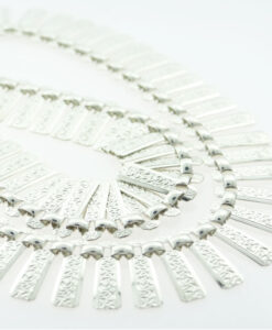 Vintage Sterling Silver Collarette Necklace