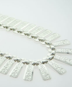 Vintage Sterling Silver Collarette Necklace