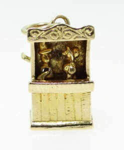 Vintage 9ct Gold Punch and Judy Charm