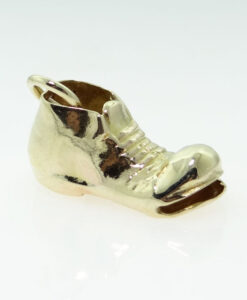Vintage 9ct Gold Boot Charm by Georg Jensen